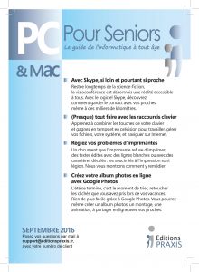 PC & Mac pour Seniors - septembre 2016